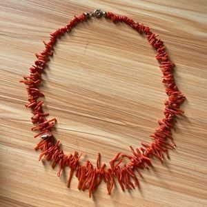 Italian coral necklace